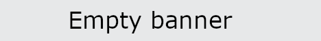 Default banner